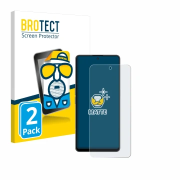 Vorderseite einer Produktverpackung mit dem Markenlogo BROTECT. Daneben ist das Gerät OnePlus Nord CE 3 Lite mit dem zugehörig