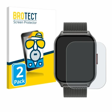 Vorderseite einer Produktverpackung mit dem Markenlogo BROTECT. Daneben ist das Gerät Popglory P95 2