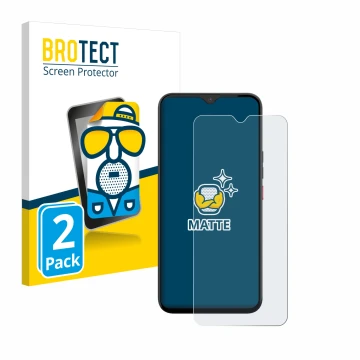 Vorderseite einer Produktverpackung mit dem Markenlogo BROTECT. Daneben ist das Gerät Gigaset GS5 PRO SE mit dem zugehörigen D