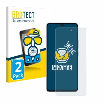 Vorderseite einer Produktverpackung mit dem Markenlogo BROTECT. Daneben ist das Gerät Vivo iQOO Neo 9 Pro mit dem zugehörigen 