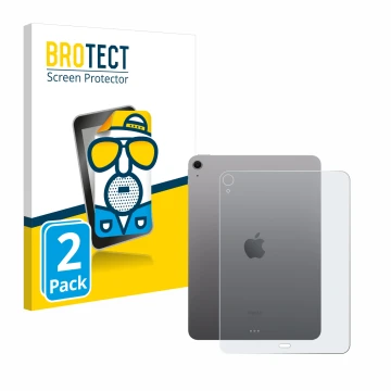 Vorderseite einer Produktverpackung mit dem Markenlogo BROTECT. Daneben ist das Gerät Apple iPad Air 11