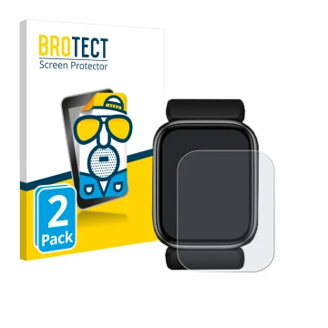 Vorderseite einer Produktverpackung mit dem Markenlogo BROTECT. Daneben ist das Gerät YHE BP Doctor Fit mit dem zugehörigen Di
