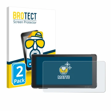 Vorderseite einer Produktverpackung mit dem Markenlogo BROTECT. Daneben ist das Gerät Interphone Sync55 mit dem zugehörigen Di