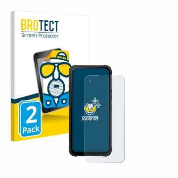 Vorderseite einer Produktverpackung mit dem Markenlogo BROTECT. Daneben ist das Gerät Hammer Blade V mit dem zugehörigen Displ