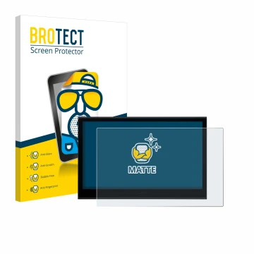 Vorderseite einer Produktverpackung mit dem Markenlogo BROTECT. Daneben ist das Gerät Wacom Movink 13 mit dem zugehörigen Disp