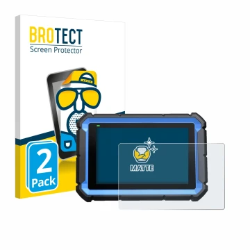 Vorderseite einer Produktverpackung mit dem Markenlogo BROTECT. Daneben ist das Gerät Topdon ArtiDiag Pro mit dem zugehörigen 