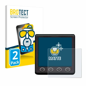 Vorderseite einer Produktverpackung mit dem Markenlogo BROTECT. Daneben ist das Gerät Nasa Marine Instruments Clipper Duet Sys