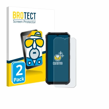 Vorderseite einer Produktverpackung mit dem Markenlogo BROTECT. Daneben ist das Gerät Fossibot F106 Pro mit dem zugehörigen Di