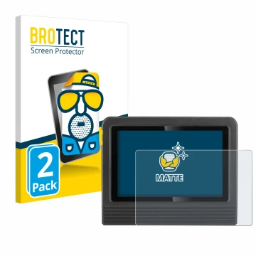 Vorderseite einer Produktverpackung mit dem Markenlogo BROTECT. Daneben ist das Gerät Launch X-431 V + Pro 5.0 10.1