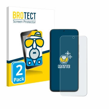 Vorderseite einer Produktverpackung mit dem Markenlogo BROTECT. Daneben ist das Gerät Huawei Nova 13 mit dem zugehörigen Displ