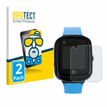 Vorderseite einer Produktverpackung mit dem Markenlogo BROTECT. Daneben ist das Gerät One2Track Connect NEO mit dem zugehörige