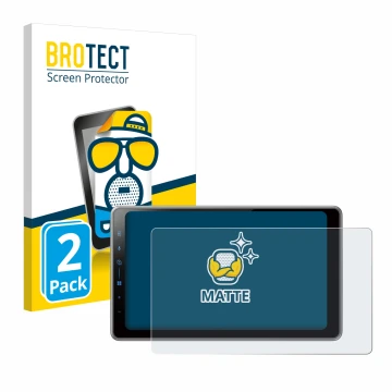 Vorderseite einer Produktverpackung mit dem Markenlogo BROTECT. Daneben ist das Gerät Pioneer SPH-DA97DAB mit dem zugehörigen 