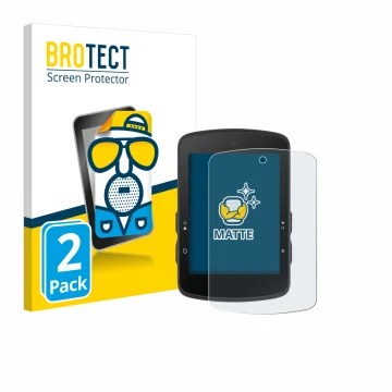 Vorderseite einer Produktverpackung mit dem Markenlogo BROTECT. Daneben ist das Gerät Bryton Rider S510 mit dem zugehörigen Di