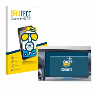 Vorderseite einer Produktverpackung mit dem Markenlogo BROTECT. Daneben ist das Gerät BYD Atto 3 Design 16