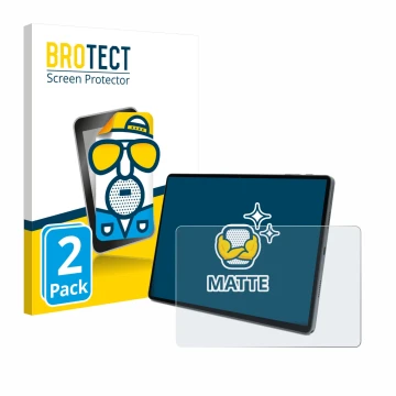 Vorderseite einer Produktverpackung mit dem Markenlogo BROTECT. Daneben ist das Gerät Terra Pad 1007 10.95