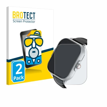 Vorderseite einer Produktverpackung mit dem Markenlogo BROTECT. Daneben ist das Gerät YYKY E02 2.01