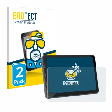 Vorderseite einer Produktverpackung mit dem Markenlogo BROTECT. Daneben ist das Gerät Carpuride W712D 7