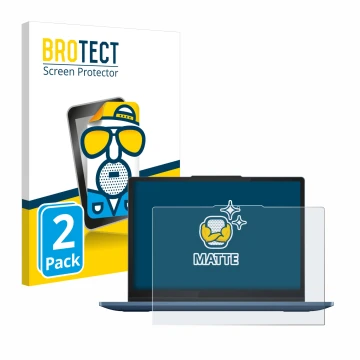 Vorderseite einer Produktverpackung mit dem Markenlogo BROTECT. Daneben ist das Gerät Lenovo IdeaPad Flex 3i Chromebook 12