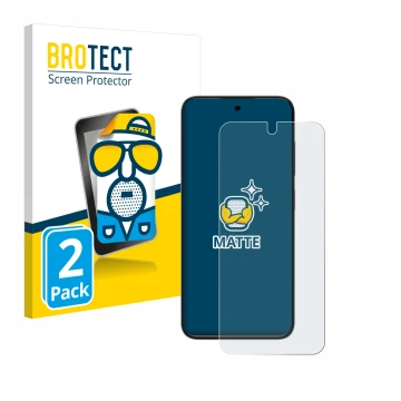 Vorderseite einer Produktverpackung mit dem Markenlogo BROTECT. Daneben ist das Gerät ZTE Blade V70 Vita mit dem zugehörigen D