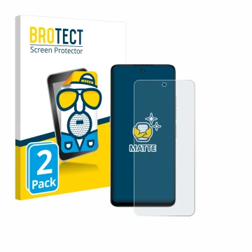 Vorderseite einer Produktverpackung mit dem Markenlogo BROTECT. Daneben ist das Gerät Umidigi Note 100 5G mit dem zugehörigen 