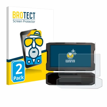 Vorderseite einer Produktverpackung mit dem Markenlogo BROTECT. Daneben ist das Gerät Honda NT 1100 2021 mit dem zugehörigen D