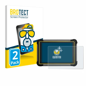 Vorderseite einer Produktverpackung mit dem Markenlogo BROTECT. Daneben ist das Gerät Leica iCON CC170 mit dem zugehörigen Dis