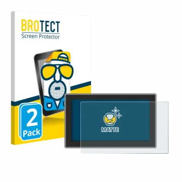 Vorderseite einer Produktverpackung mit dem Markenlogo BROTECT. Daneben ist das Gerät Ford Tourneo Curier (2024) mit dem zugeh