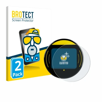 Vorderseite einer Produktverpackung mit dem Markenlogo BROTECT. Daneben ist das Gerät Nayax Onyx mit dem zugehörigen Displaysc