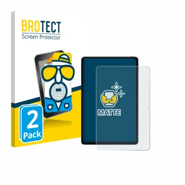 Vorderseite einer Produktverpackung mit dem Markenlogo BROTECT. Daneben ist das Gerät Xiaomi POCO Pad 11