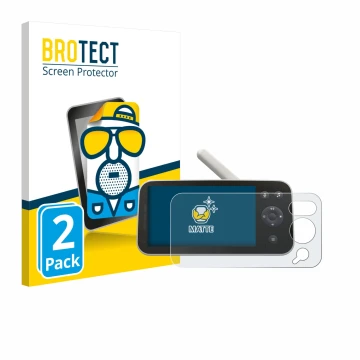 Vorderseite einer Produktverpackung mit dem Markenlogo BROTECT. Daneben ist das Gerät Philips Avent SCD973/26 mit dem zugehöri