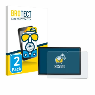 Vorderseite einer Produktverpackung mit dem Markenlogo BROTECT. Daneben ist das Gerät Doogee U11 Pro mit dem zugehörigen Displ