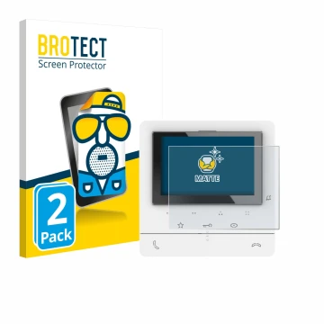 Vorderseite einer Produktverpackung mit dem Markenlogo BROTECT. Daneben ist das Gerät Biticino 344672 mit dem zugehörigen Disp