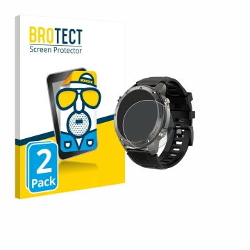 Vorderseite einer Produktverpackung mit dem Markenlogo BROTECT. Daneben ist das Gerät Knauermann GPS 4 (2025) mit dem zugehöri