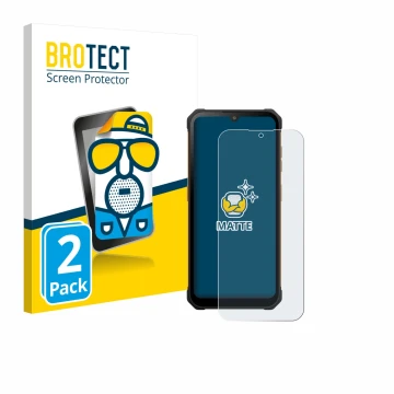 Vorderseite einer Produktverpackung mit dem Markenlogo BROTECT. Daneben ist das Gerät Hammer Iron Va mit dem zugehörigen Displ