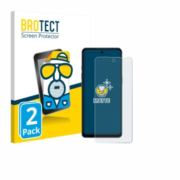 Vorderseite einer Produktverpackung mit dem Markenlogo BROTECT. Daneben ist das Gerät Ulefone Note 18 Pro mit dem zugehörigen 