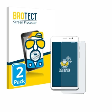 Vorderseite einer Produktverpackung mit dem Markenlogo BROTECT. Daneben ist das Gerät Pax CCV Fly A77 mit dem zugehörigen Disp