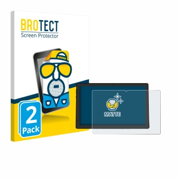 Vorderseite einer Produktverpackung mit dem Markenlogo BROTECT. Daneben ist das Gerät Whitedeer A10PRO mit dem zugehörigen Dis