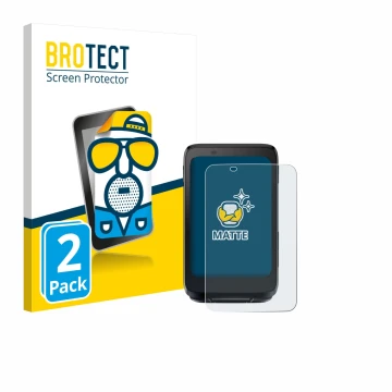 Vorderseite einer Produktverpackung mit dem Markenlogo BROTECT. Daneben ist das Gerät iGPSPORT BiNavi mit dem zugehörigen Disp