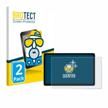 Vorderseite einer Produktverpackung mit dem Markenlogo BROTECT. Daneben ist das Gerät ZTE Blade X10 II mit dem zugehörigen Dis