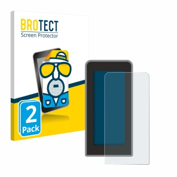 Vorderseite einer Produktverpackung mit dem Markenlogo BROTECT. Daneben ist das Gerät Tenways CGO600 Pro mit dem zugehörigen D