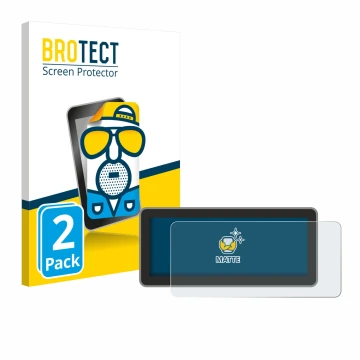 Vorderseite einer Produktverpackung mit dem Markenlogo BROTECT. Daneben ist das Gerät Vantrue Nexus 4 Pro mit dem zugehörigen 