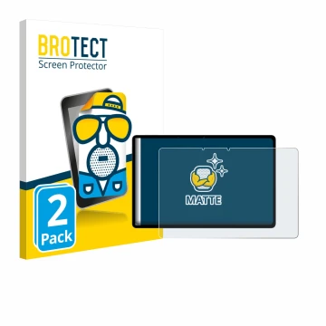 Vorderseite einer Produktverpackung mit dem Markenlogo BROTECT. Daneben ist das Gerät Oppo Pad SE mit dem zugehörigen Displays