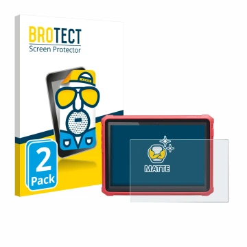 Vorderseite einer Produktverpackung mit dem Markenlogo BROTECT. Daneben ist das Gerät Launch X-431 Pro3 V+ Elite mit dem zugeh
