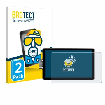 Vorderseite einer Produktverpackung mit dem Markenlogo BROTECT. Daneben ist das Gerät Viltrox DC-A1 2800 mit dem zugehörigen D