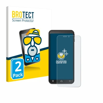 Vorderseite einer Produktverpackung mit dem Markenlogo BROTECT. Daneben ist das Gerät Emporia Smart 7 Lite mit dem zugehörigen