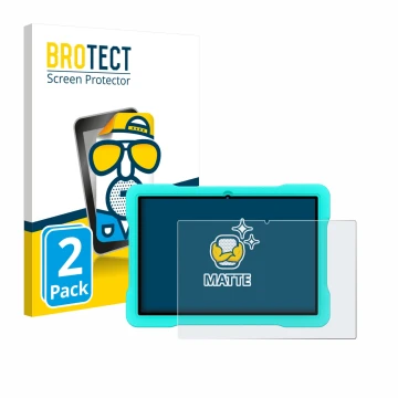 Vorderseite einer Produktverpackung mit dem Markenlogo BROTECT. Daneben ist das Gerät UJJ U8 mit dem zugehörigen Displayschutz