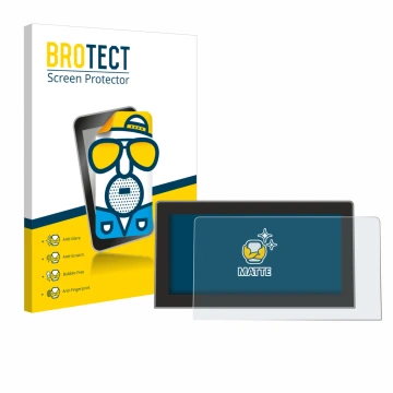 Vorderseite einer Produktverpackung mit dem Markenlogo BROTECT. Daneben ist das Gerät Volkswagen Tiguan 3 2024 2025 12.9