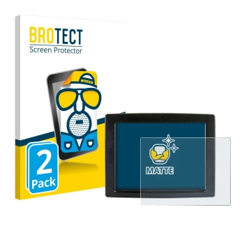 Vorderseite einer Produktverpackung mit dem Markenlogo BROTECT. Daneben ist das Gerät John Deere GreenStar mit dem zugehörigen