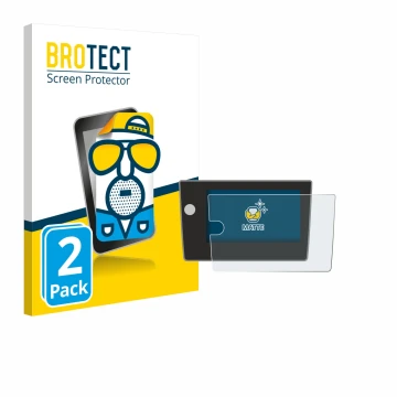 Vorderseite einer Produktverpackung mit dem Markenlogo BROTECT. Daneben ist das Gerät Volkswagen Polo Life 2024 mit dem zugehö