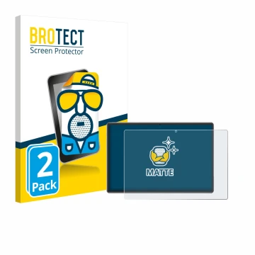 Vorderseite einer Produktverpackung mit dem Markenlogo BROTECT. Daneben ist das Gerät Xgody P60 Pro mit dem zugehörigen Displa